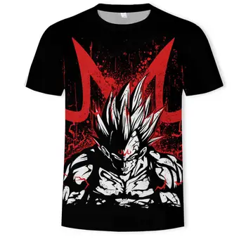 

New Dragon Ball black T-shirt 3d t-shirt Anime Men's Tshirt Funny tshirt Hip-hop 2019 Japanese Men's Clothing Retro Clothing