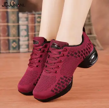 

2019 New Women Dance Shoes Jazz Hip Hop Shoes Salsa Sneakers Shoes Woman Modern Platform Dancing Ladies Shoes Footwear For Women