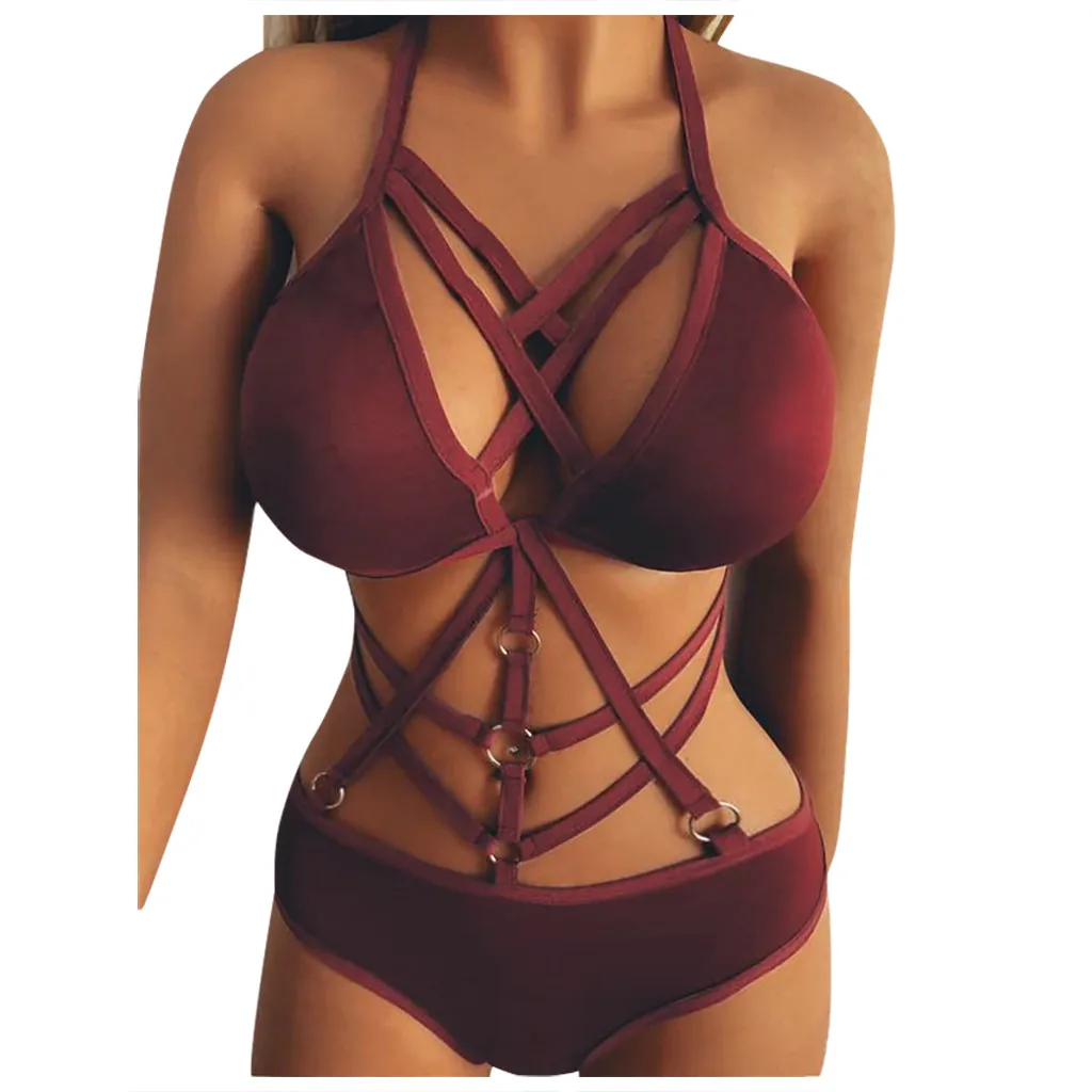 Женское белье Babydoll Bralette бюстье пижамы Нижнее белье Комбинезоны ультра гладкие на ощупь, каждый старательный дизайн