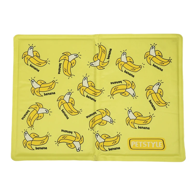 

Fruit Pattern Ice Pad Cool Mat Pet Ice Pad Summer Dog Cool Pad Cooling Pet Mat