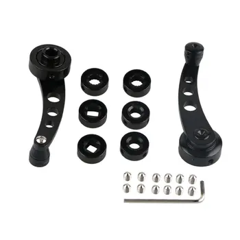 

Car Window Shake Handle Winders Crank Rocker Aluminum Universal Doors Crank Handles Left Right Set Car Door Accessories