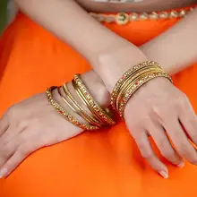 Традиционные индийские сари аксессуары для женщин девочек Индийские танцы вечерние сценические аксессуары красивый браслет