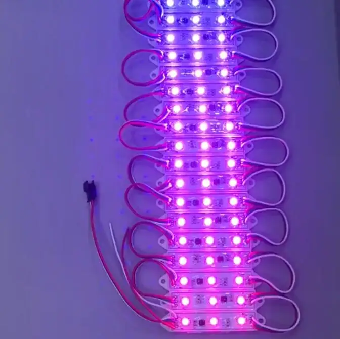 US $204.00 3 leds 5050 WS2811 dream color Individually Addressable Full color RGB LED Module Light Waterproof DC12V Free shipping