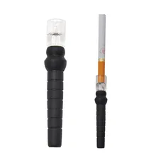 Приграничная Горячая новая деревянная трубка Портативный деревянный держатель для сигарет стеклянная трубка аксессуары для курения табачная трубка