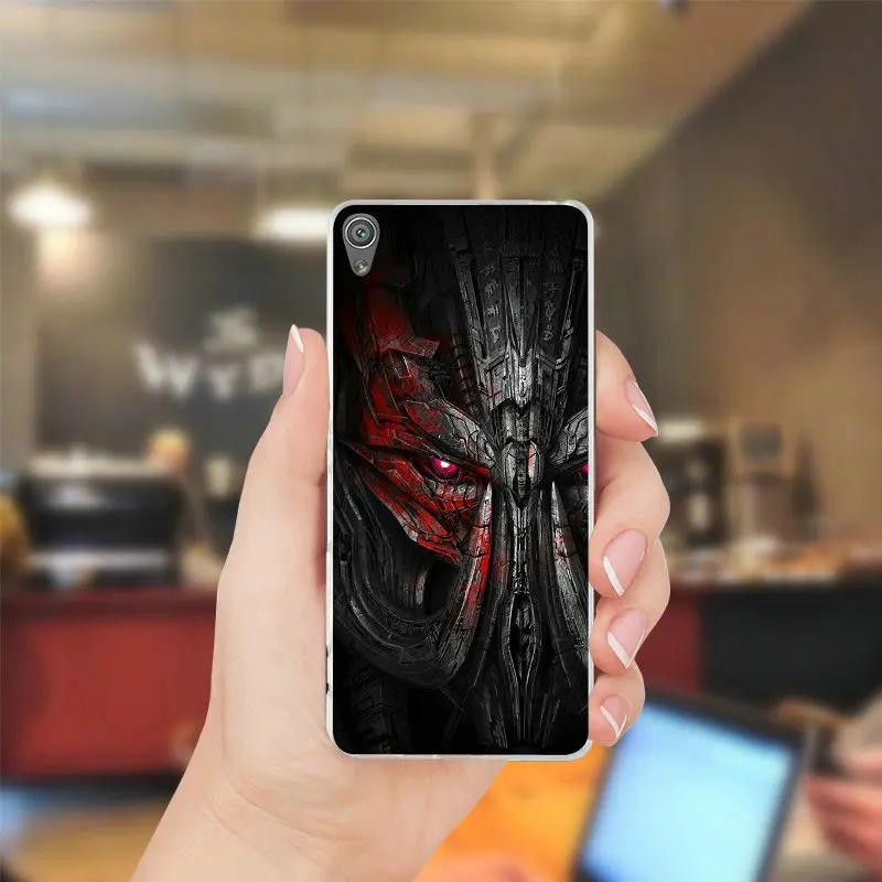 Тонкий силиконовый мягкий сотовый Чехол для телефона sony Xperia XZ Z Z1 Z2 Z3 Z4 Z5 Compact M2 M4 M5 E3 E5 T3 XA Shell Optimus Prime Movies