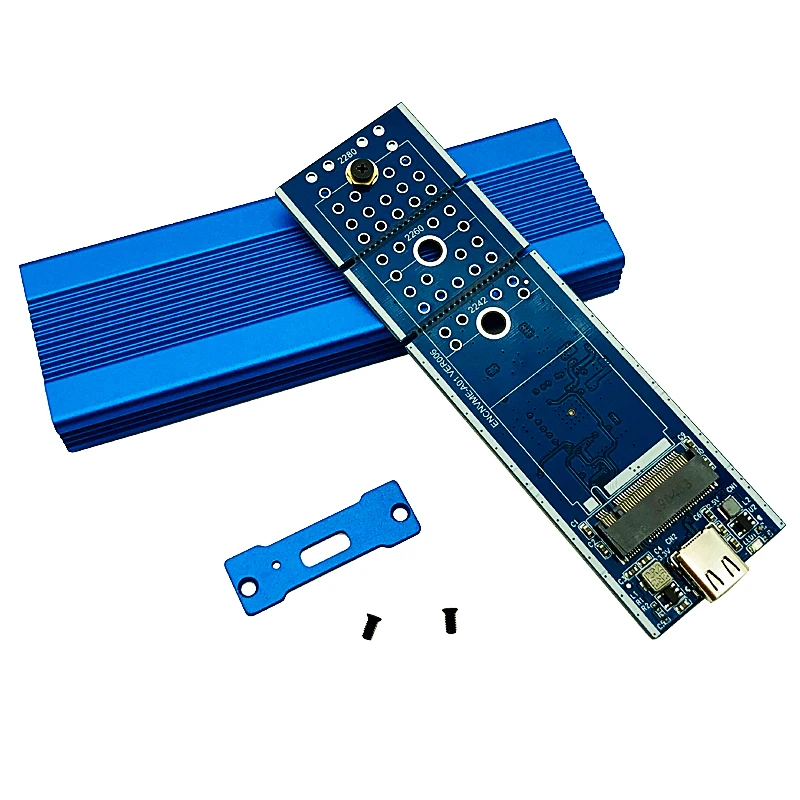 NVME M.2 인클로저, 전체 알루미늄 HDD 인클로저, HDD 케이스, 모바일 HDD 박스, c타입 3.1 ASM2362 m.2 USB3.1 PCIE SSD TYPEC SSD M2 케이스
