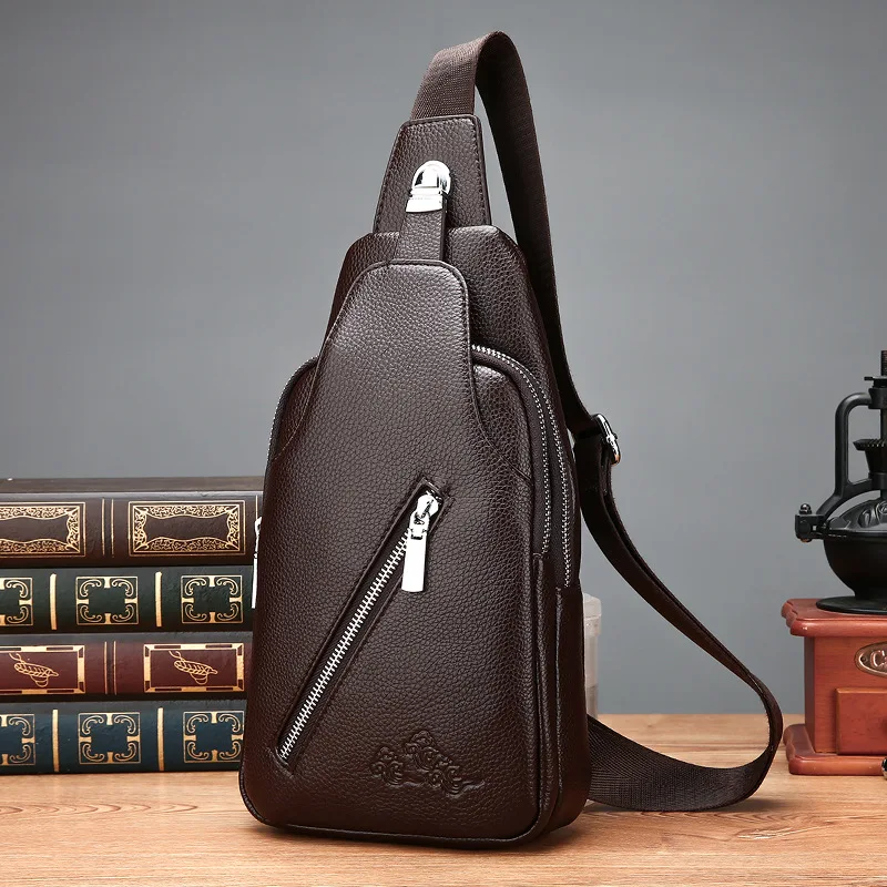 

New Style Korean-style Men Anti-Theft Chest Pack Casual Shoulder Wallet Sports Backpack