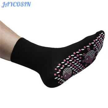 

JAYCOSIN Socks Women Self Heating Warm Tourmaline Magnetic Socks Winter Fashion Self Heating Therapy Magnetic Sock Unisex
