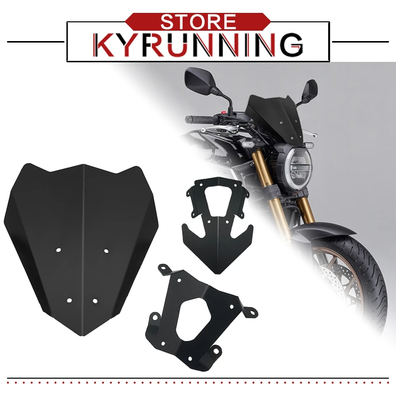 Motorcycle For Kawasaki Z900 Z 900 17 Z400 Z400 Windshield Windscreen Visor Viser Front Screen Wind Deflector Accessories Windscreens Wind Deflectors Aliexpress