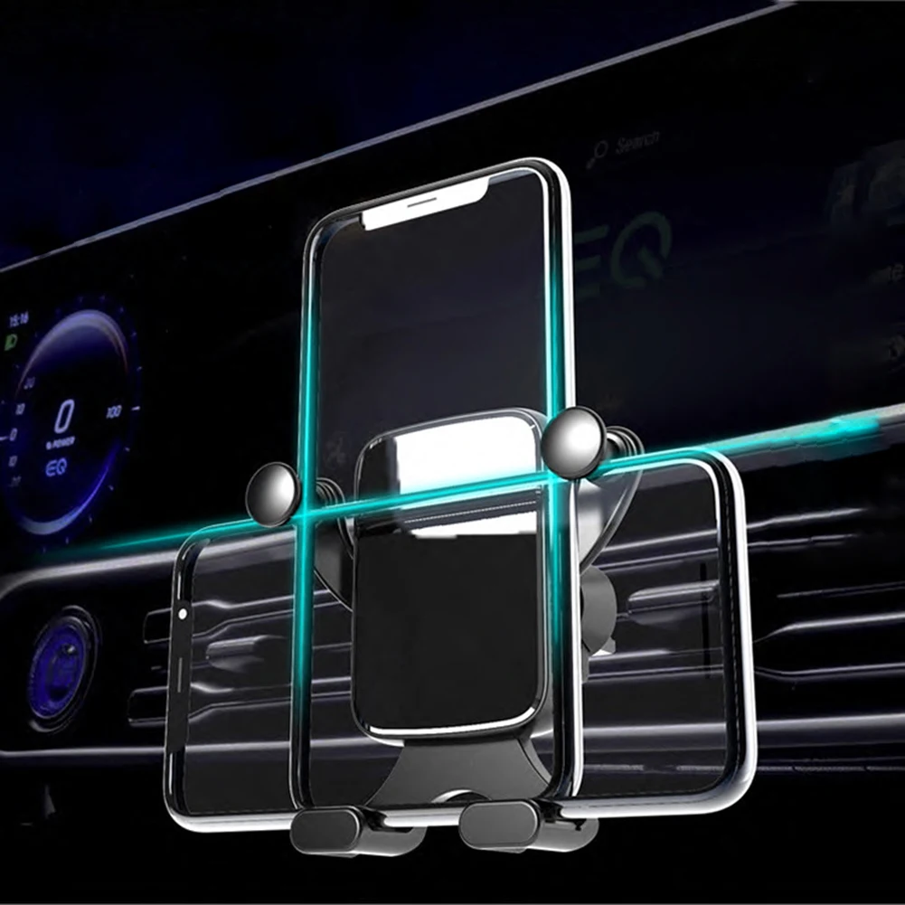 Phone Holder Horizontal And Vertical Screen Car Phone Holder Automatic Clamping Car Outlet Gravity Bracket Works 2