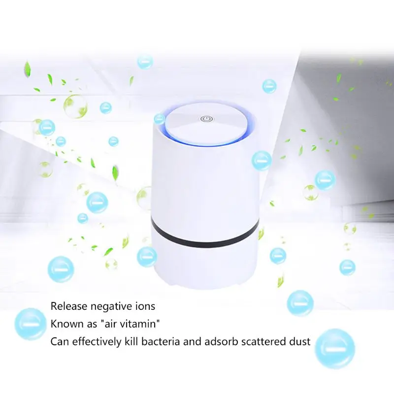 Air Purifier Sterilizer Addition to Formaldehyde Wash Cleaning Intelligent Household Hepa Filter Smart LED Night Lights Aroma Di