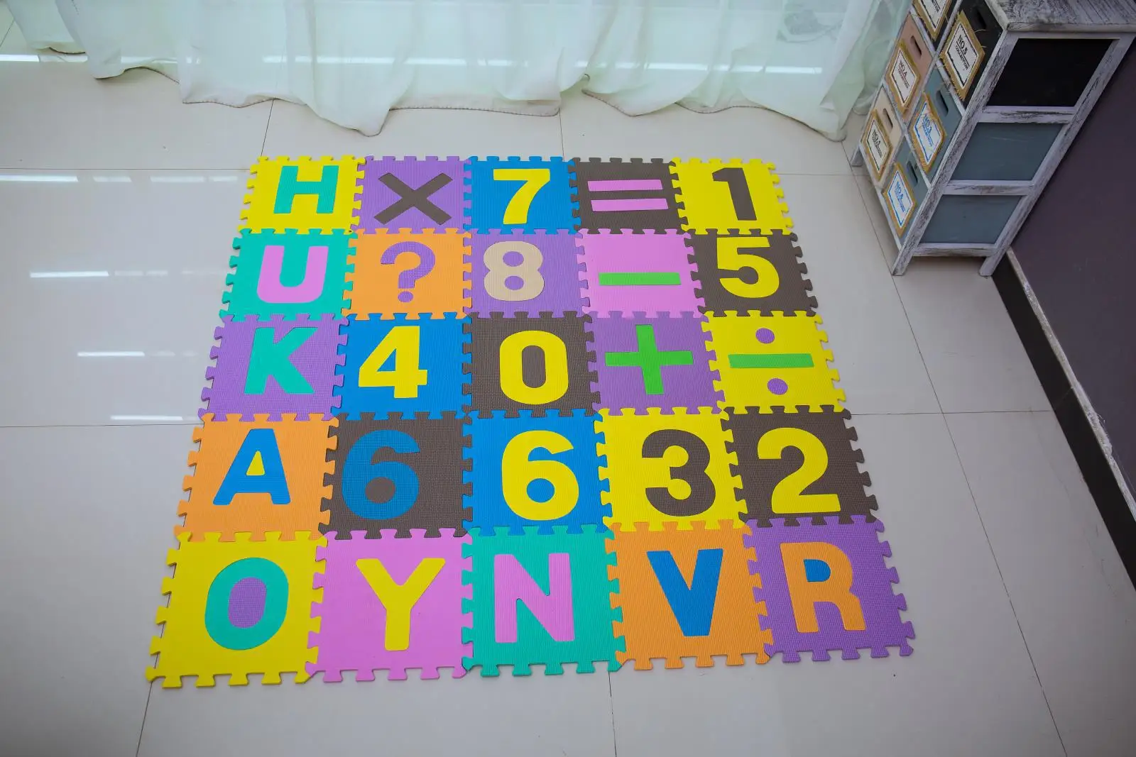 

EVA Mat Baby Creeping Mat Splicing Type Crawl Pad Thick Shatter-resistant Foam Floor Pad 1 Centimeter Price