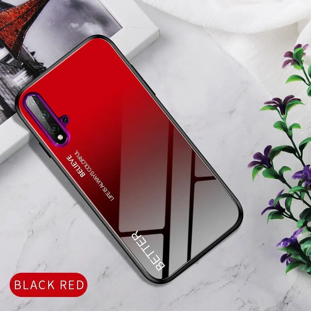 Защитная задняя крышка для телефона VIVO Y7S IQOO NEO Z5X Z1 Pro X27 Pro V15 S1 Pro мраморные градиентные жесткие чехлы из закаленного стекла