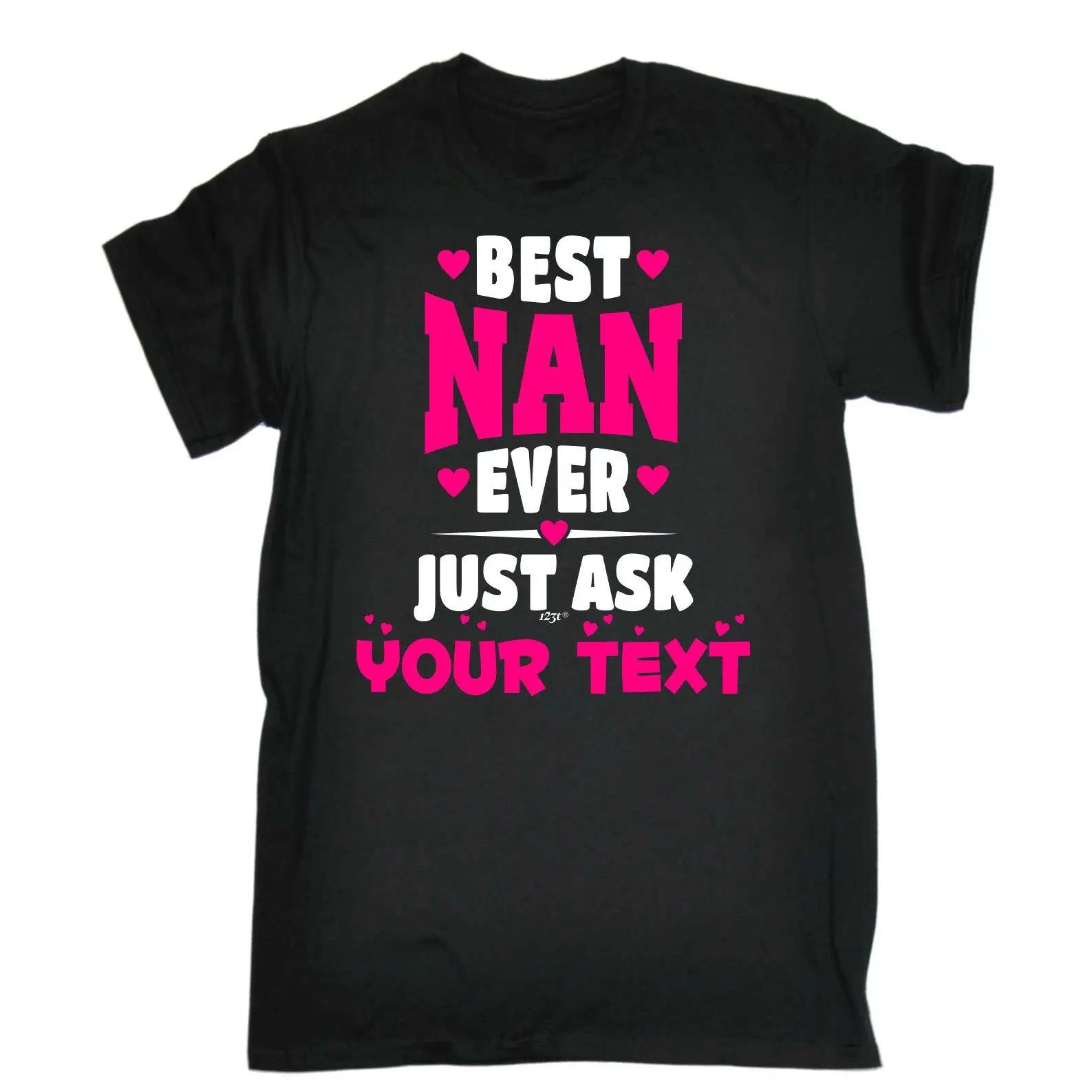 Забавная Футболка-Best Nan Ask Your Text-подарок на день рождения новинка футболка крутая