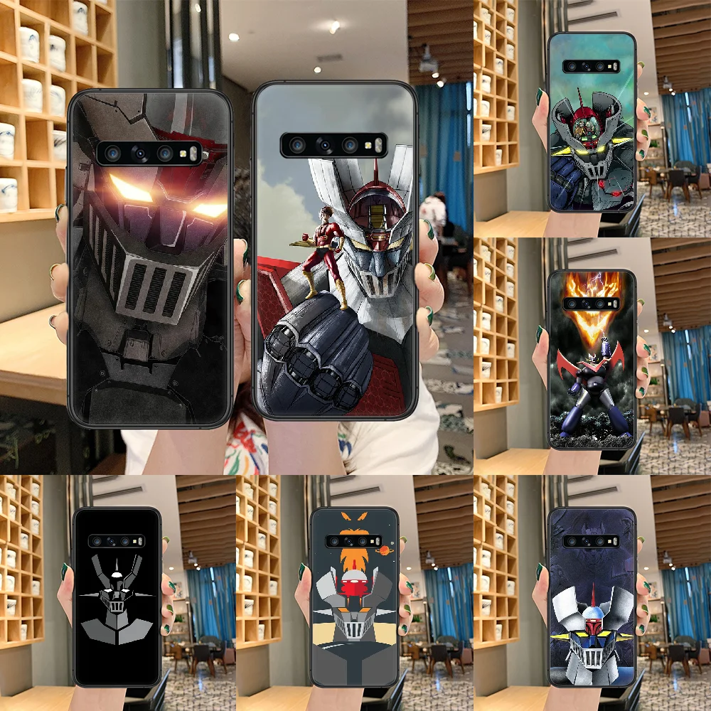 Mazinger z Аниме комиксы Робот чехол для телефона Samsung Galaxy Note S 8 9 10 20 Plus E Lite Uitra черный