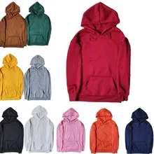 Модные красочные кофты с капюшоном Мужская Утепленная одежда зимние толстовки мужские хип-хоп Уличная однотонная флисовая Мужская куртка с капюшоном