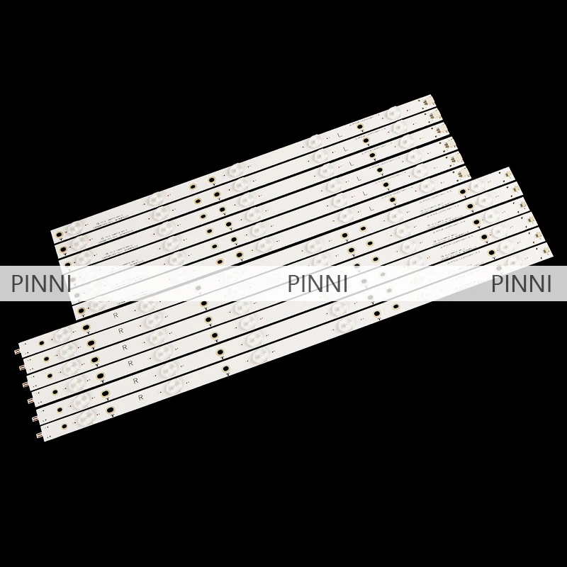 Original 1005mm LED Backlight strip For Philips 50 INCH LB-PF3030-GJFHD500611-L/R-H tv parts 12pcs
