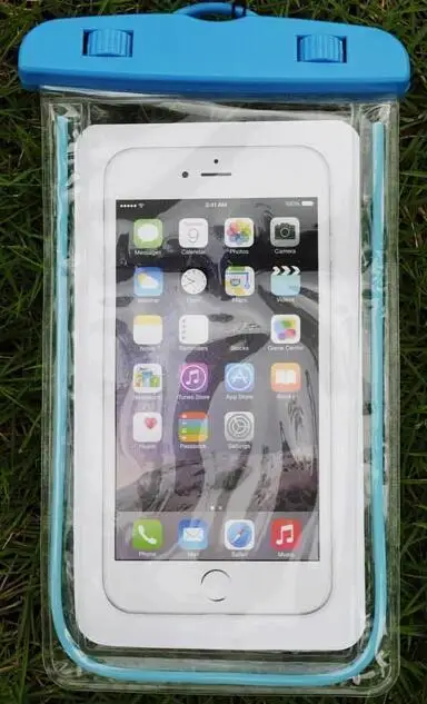 Синий Универсальный Водонепроницаемый Чехол для IPhone 11 Pro Max 4S 5 5S SE 6 6s 7 8 Plus X XS XR XS максимальный Чехол пакет сумка Чехлы водонепроницаемый чехол - Цвет: Синий