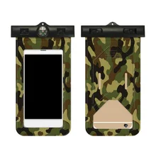 Плавательный защитный чехол для мобильного телефона легкий пресс камуфляж мобильный водонепроницаемый чехол для телефона пляж спорт