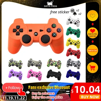 

DATA FROG For Sony Playstation3 For PS3 Controller Wireless Bluetooth Gamepad Joystick For Mando PS3/ PC Gamepads Controle
