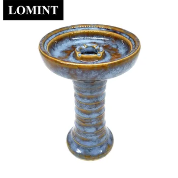 

LOMINT Large Ceramic Hookah Bowls Blue Green Shisha Tobacco Bowl Accessories Drop Shipping Wholesale LM-254