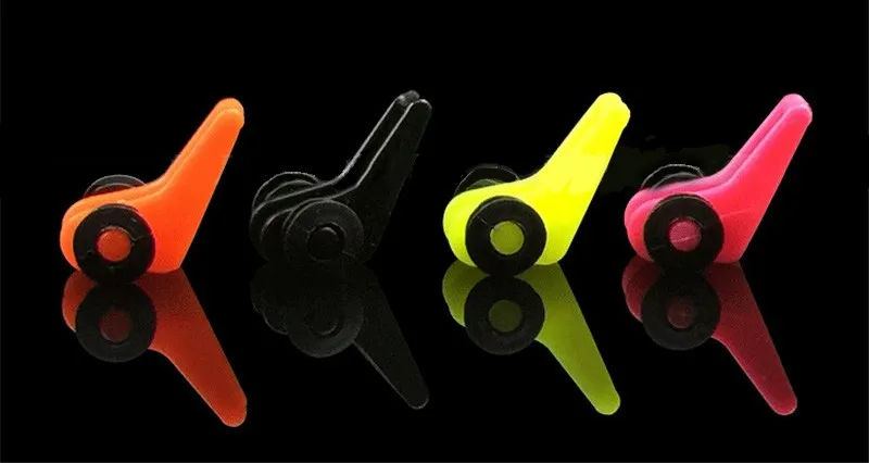 10Sets New Plastic Fishing Hook Secure Keeper Fishing Lure Bait Fishhooks Safety Holder for Fishing Rod Pole Accessories (24)