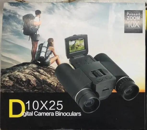Бинокулярная Цифровая видеокамера 720P с 10*25 зумом 2 ''TFT наружный охотничий