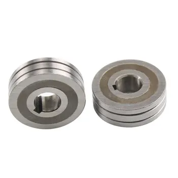 

Size 30x10x10mm Welding Wire Feeding Roll U Knurl Groove 0.6mm 0.8mm 1.6mm Wire Feeder Roll