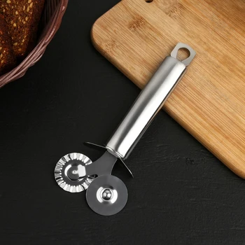 

Pizza and dough knife Steel, 410 steel, 19 cm