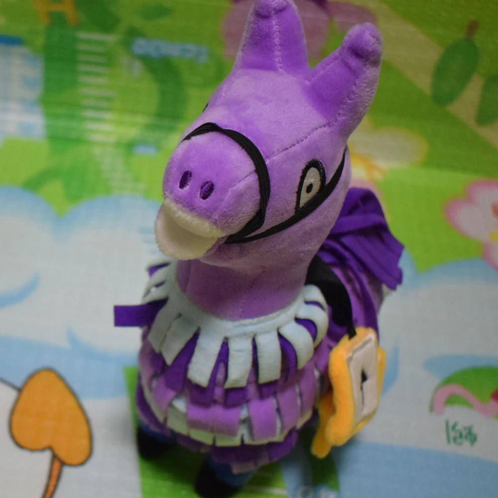 

Game Llama Plush fortress night Figure Video Game fortnight Troll Stash Llama Alpaca Rainbow Horse Phone Lanyards Stuffed Toy