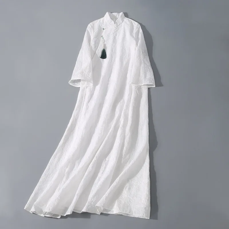 full white dress
