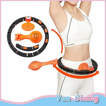 

Tire Massage Fitness Hoop Adjustable Size Intelligent Counting And Automatic Weight Loss Smart Counting Detachable Hoops
