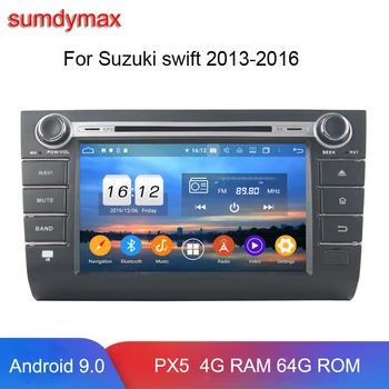 

8inch special Android 9.0 car dvd player for SWIFT 2013-2018 octa core 4g ram 64g rom gps glonass wifi USB DSP