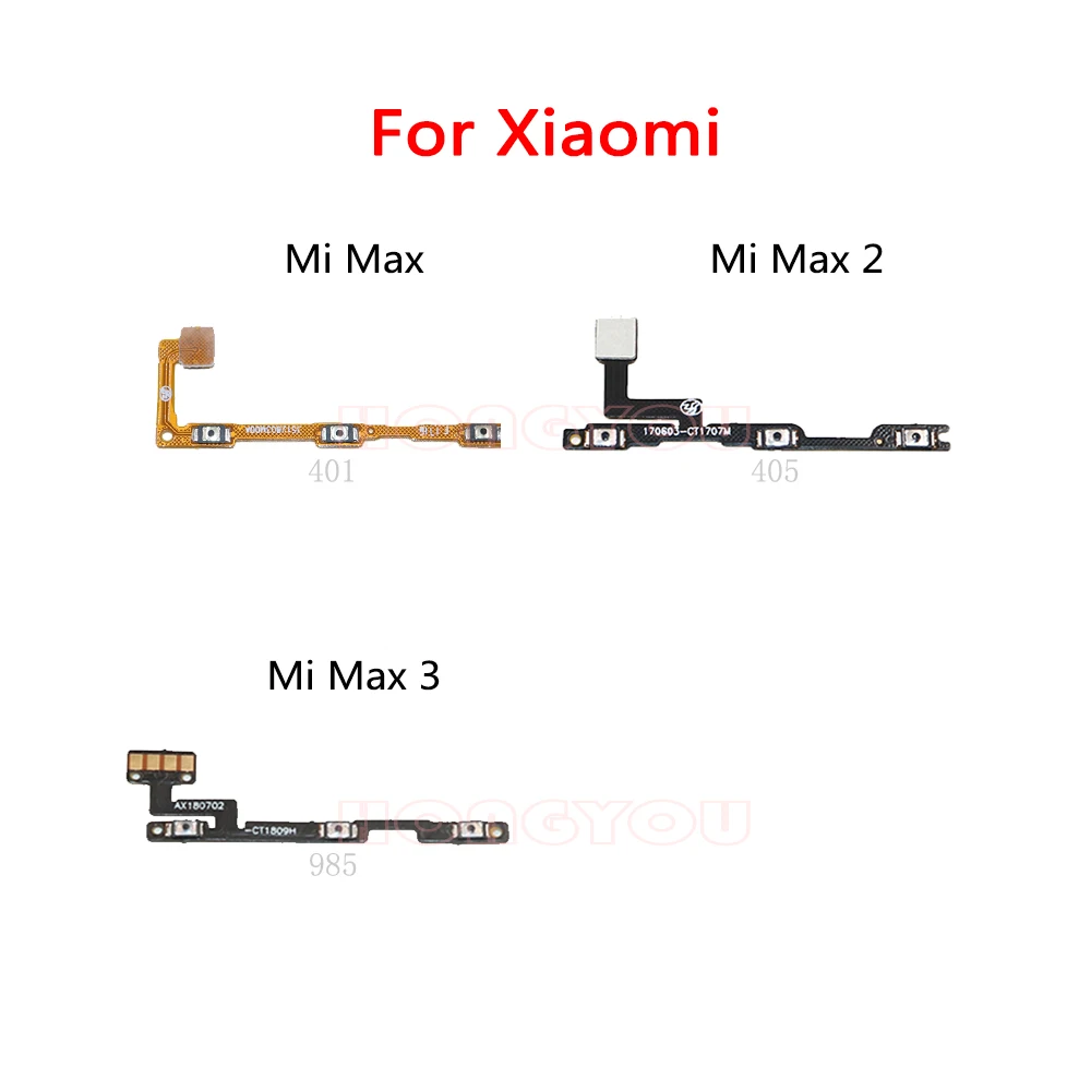 Гибкий кабель с кнопкой включения/выключения звука для Xiaomi Mi Max 2 3 | Мобильные