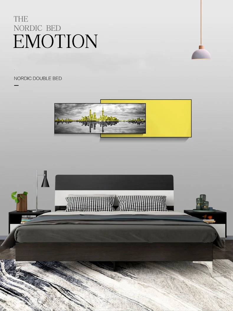 Rama Dymasty Bed frame Modern Beds with box Home Bedroom Furniture camas lit muebles de dormitorio yatak mobilya quarto bett