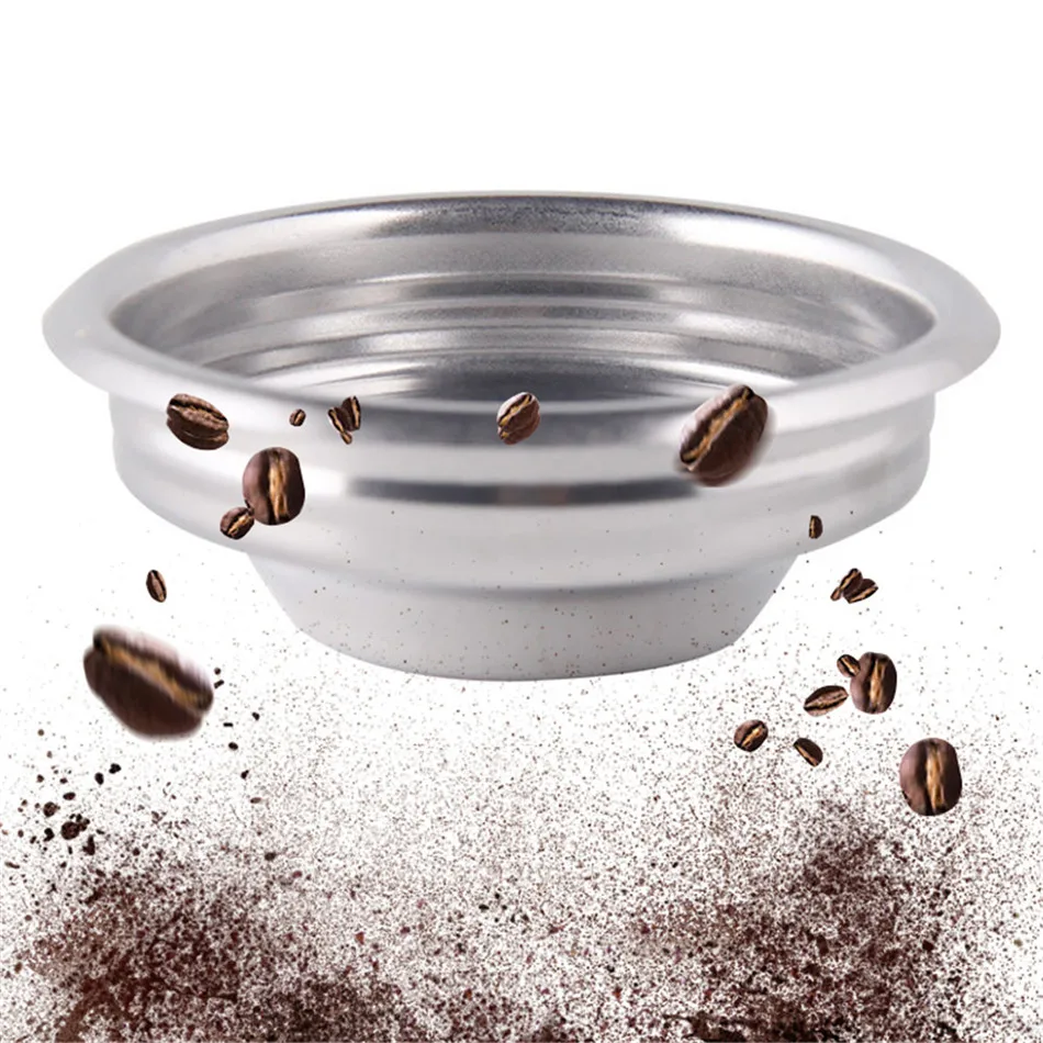 

TTLIFE 58mm Universal Filter Basket Semi-Automatic Coffee Machine Bottomless Filter Coffee Accessories