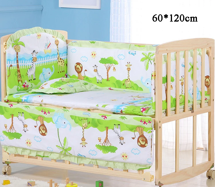 Детские бамперы для кроватки 60*120 см Комплект постельного белья бампер кровати