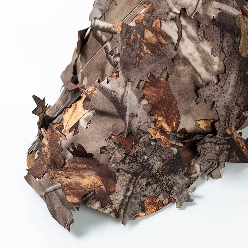 Hunting Camouflage 3D Leafy Hat 2