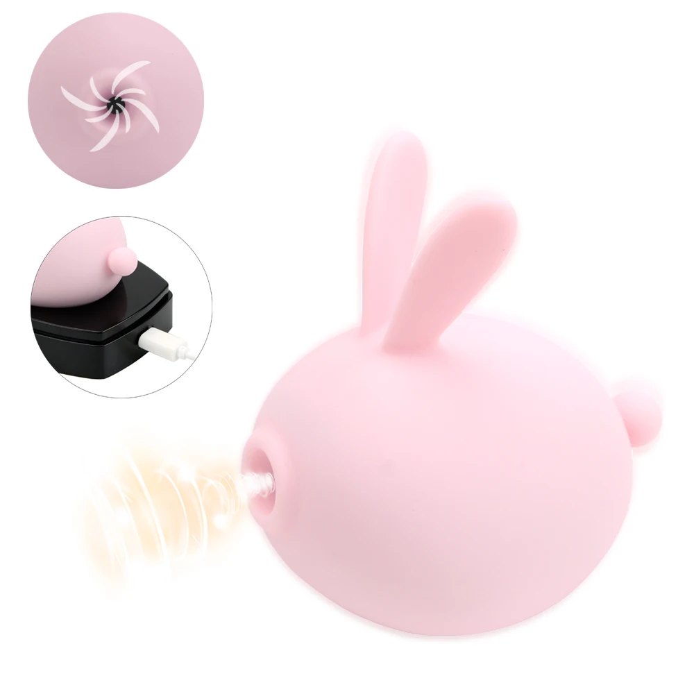 Vibromasseur rabbit avec succion mamelon et stimulateur clito_voghion.com