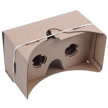 6 дюймов DIY 3D VR Очки виртуальной реальности ДВП доска для Google картон