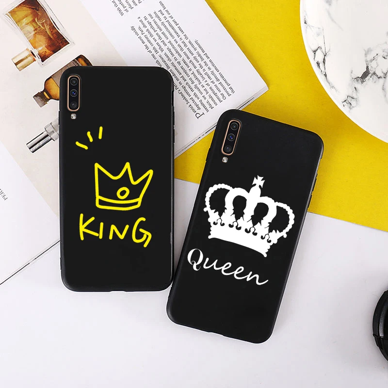 Матовый Мягкий ТПУ силиконовый чехол для samsung Galaxy J2 J4 Core J5 Prime J3 J8 J6 Plus J7 Duo KING queen Crown Чехол