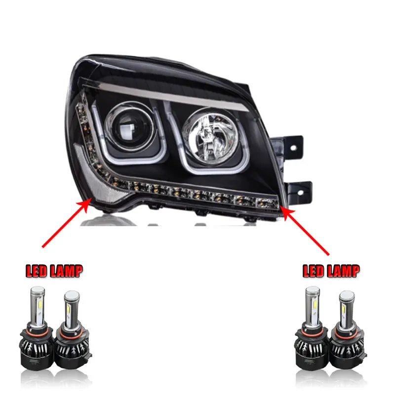 ALL LED version Автомобильный стиль светодиодный фары для kia Sportage 2007-2013 для sportage Головной фонарь светодиодный DRL Объектив двойной луч H7 HID Xenon bi xenon объектив - Цвет: ALL LED version