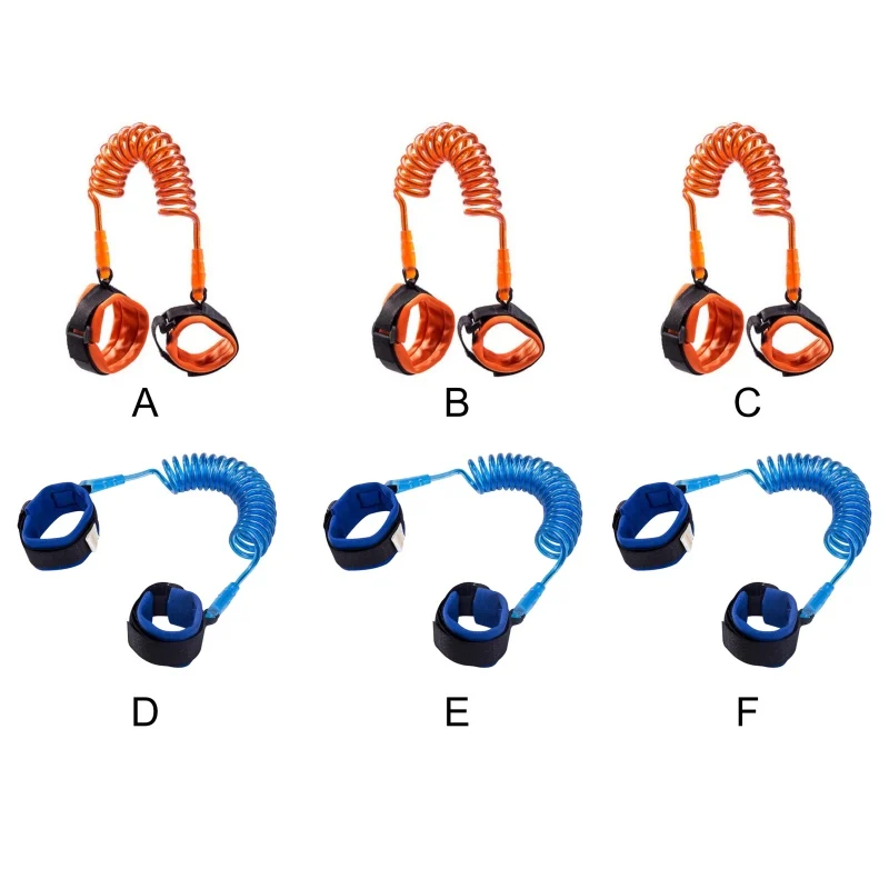 Child Safety Harness Portable Anti Lost Wrist Link Child Outdoor Safety Nylon Clasp Wristband Leash For Toddlers Babies& Kids