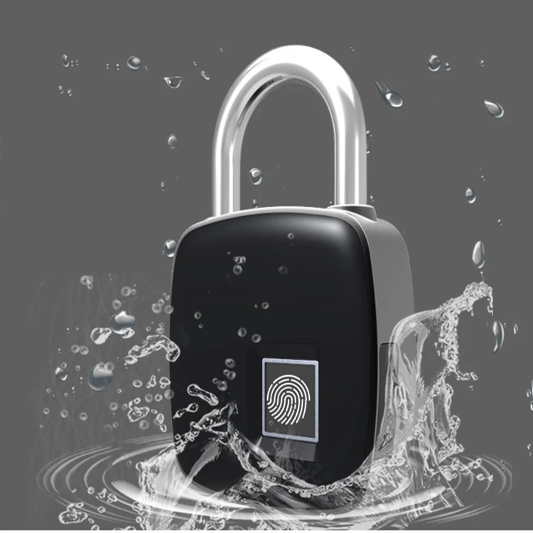 

Smart Keyless Door Lock Bluetooth Wireless APP Unlock Fingerprint Lock Security Padlock Support 40 Fingerpints Luggage Case Lock