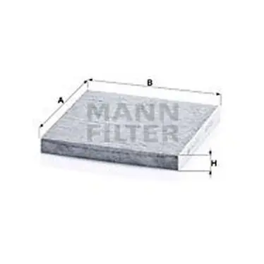 Фильтр салона угольный\ Renault Twingo III 14 MANN-FILTER CUK220