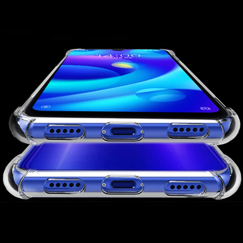 

YUETUO Transparent soft Clear phone back etui,coque,cover,case for xiaomi mi play miplay my for xiomi silicone accessories