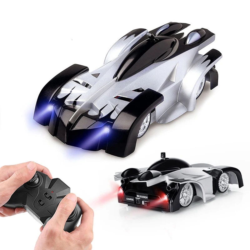 

Dropshipping New Wall Climbing Cars Remote Control RC Racing Car Anti Gravity Ceiling Rotating Stunt Electric Toys For Wholesale