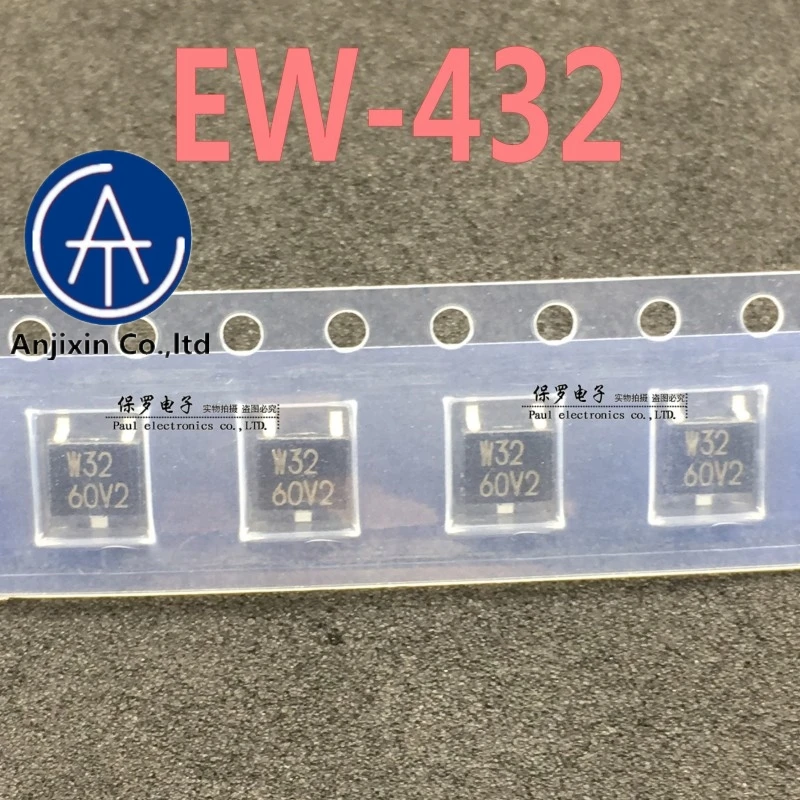 Датчик Холла с биполярной защелкой, для трафаретной печати W32, 10 шт., 100%, новый реальный запас, EW-432, элемент переключателя Холла EW432