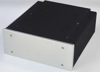 

Size D260 W230 H90 Class Aluminum Chassis Power Amplifier Supply Case DIY Alimunum Box with Heatsink WA135