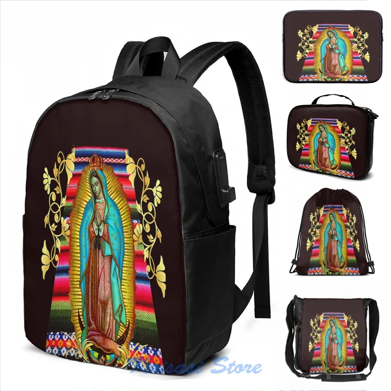 Рюкзак с USB-зарядкой и отделением для ноутбука мужчин женщин | Багаж сумки